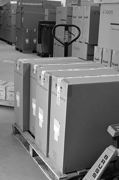 Livraisons chariot Addis Composants Electroniques