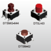 Image 6317_31586_1 - DIPTRONICS - DTSM-31N-V-B - Série: DTS - Type: Tact CMS 3.5x6 - Entraxe (mm): 7.2 - Pas (mm): - Circuit: 1 - Tension d'Isol (VAC): 250 - Temp Min (°C): -25 - Temp Max (°C): +70 - Durée de vie (Cycles): 300000 - Emballage: Tube - Conditionnement: 77