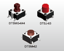 Image 6317_31586_1 - DIPTRONICS - DTSM-31N-V-B - Série: DTS - Type: Tact CMS 3.5x6 - Entraxe (mm): 7.2 - Pas (mm): - Circuit: 1 - Tension d'Isol (VAC): 250 - Temp Min (°C): -25 - Temp Max (°C): +70 - Durée de vie (Cycles): 300000 - Emballage: Tube - Conditionnement: 77